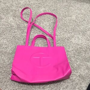 Telfar Hot Pink Tote Bag